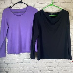 Talbots Long Sleeved Shirt Lot Medium Petite